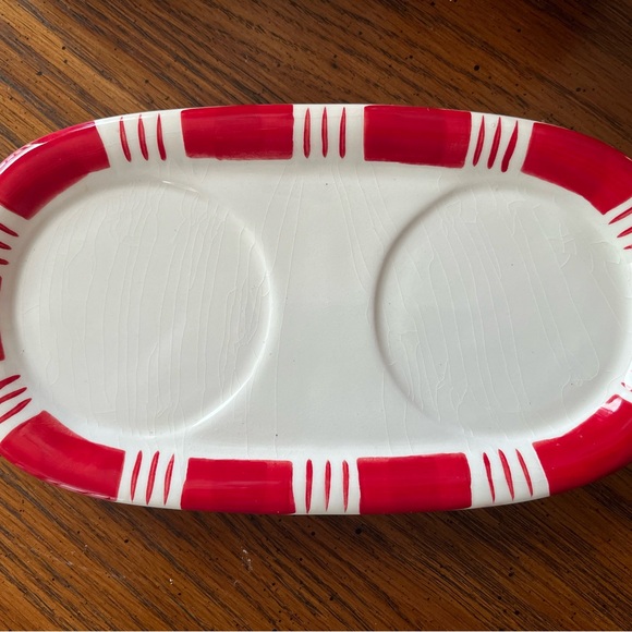 BLUE SKY 2020 CLAYWORK HEATHER GOLDMINC GINGERBREAD CHRISTMAS CREAM SUGAR TRAY - Picture 10 of 12